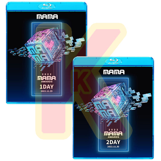 Blu-ray 2022 MAMA Mnet Asia Music Awards 1-2DAY 2枚SET 2022.11.29-30 - Awards ブルーレイ