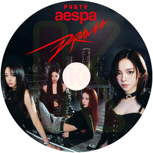 K-POP DVD aespa 2023 2nd PV/TV - Drama Spicy Girls Savage Next Level Black Mamba - aespa エスパ カリナ ジゼル ウィンター ニンニン KPOP DVD