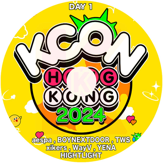 K-POP DVD KCON 2024 IN HONGKONG 1DAY 2024.03.30 - aespa BoyNextDoor TWS Xikers WayV YENA HIGHLIGHT 音楽番組 CON KPOP DVD