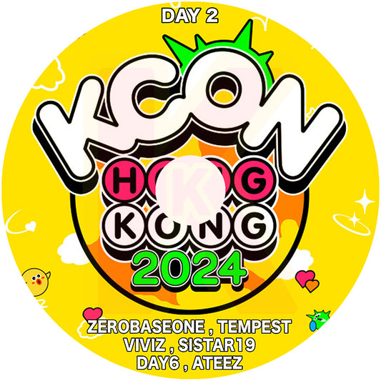 K-POP DVD KCON 2024 IN HONGKONG 2DAY 2024.03.31 - ATEEZ ZEROBASEONE DAY6 VIVIZ TEMPEST 他 - CON KPOP DVD