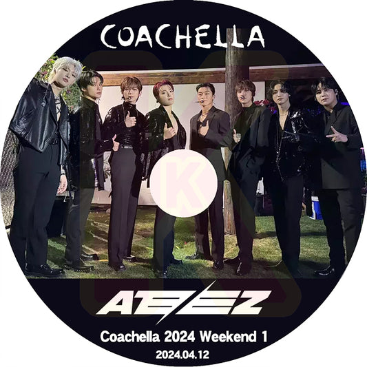 K-POP DVD ATEEZ COACHELLA 2024 Weekend 1 2024.04.12 ATEEZ エーティーズ KPOP DVD