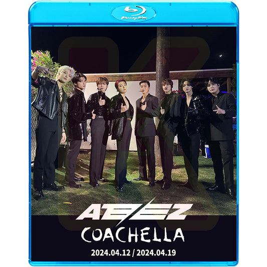 Blu-ray ATEEZ 2024 COACHELLA 2024.04.12/19 ATEEZ コーチェラ エーティーズ K-POP ブルーレイ