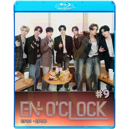 Blu-ray ENHYPEN 0'CLOCK #9 EP81-EP90 日本語字幕あり ENHYPEN エンハイフン ENHYPEN ブルーレイ