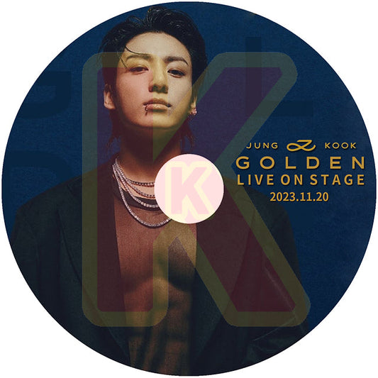 K-POP DVD JUNGKOOK Golden Live On Stage 2023.11.20 グク ジョングク KPOP DVD