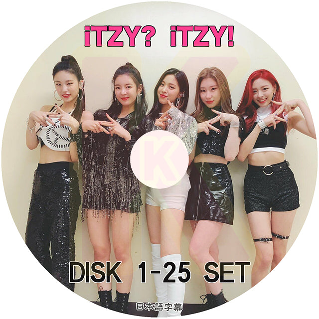 K-POP DVD ITZY iTZY? iTZY! 25枚SET EP01-EP160 日本語字幕あり ITZY イッジ  KPOP DVD