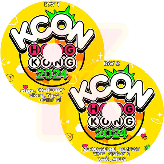 K-POP DVD KCON 2024 IN HONGKONG 1-2DAY 2枚SET 2024.03.30/31 - aespa BoyNextDoor TWS Xikers WayV ATEEZ ZEROBASEONE 他 - CON KPOP DVD