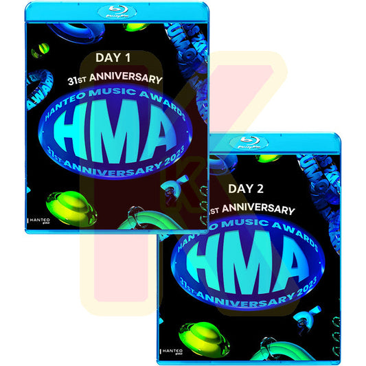 Blu-ray 31TH HMA HANTEO MUSIC AWARDS 2枚Set 2024.02.17-02.18 ATEEZ/ aespa / ZEROBASEONE / Kep1er/ BILLLIE 他 K-POP ブルーレイ