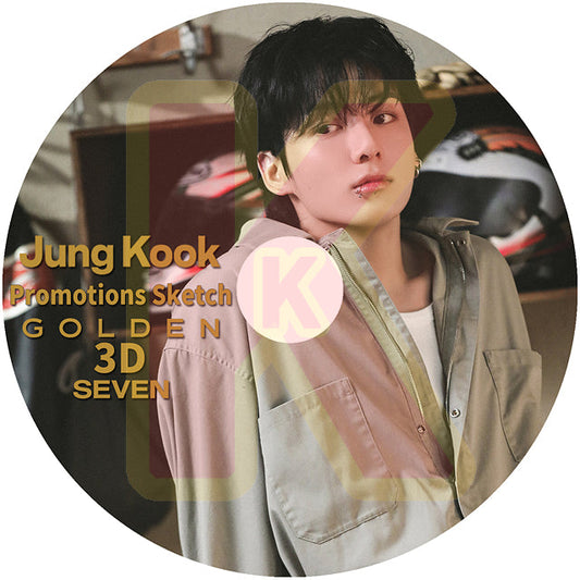 K-POP DVD バンタン JUNGKOOK  Promotion Sketch - GOLDEN & 3D & SEVEN - 日本語字幕あり JUNGKOOK ジョングク KPOP DVD