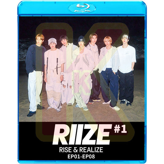 Blu-ray RIIZE RISE&REALIZE #1 EP01-EP08 日本語字幕あり RIIZE ライズ ショウタロウ ウンソク ソンチャン ウォンビン スンハン ソヒ アントン 韓国番組収録DVD RIIZE KPOP DVD