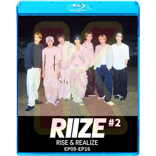 Blu-ray RIIZE RISE&REALIZE #2 EP09-EP16 日本語字幕あり RIIZE ライズ ショウタロウ ウンソク ソンチャン ウォンビン スンハン ソヒ アントン 韓国番組収録DVD RIIZE