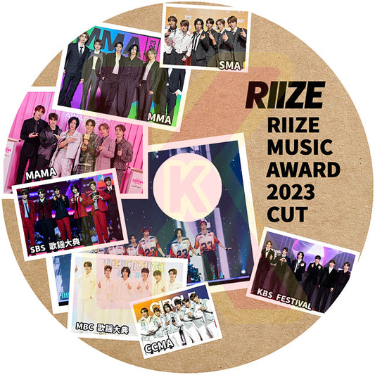 K-POP DVD RIIZE CUT MUSIC Awards 2023 KBS/SBS/ MBC/MMA/MAMA RIIZE ライズ KPOP DVD