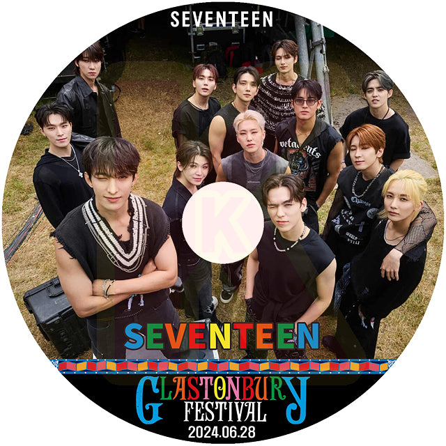 K-POP DVD SEVENTEEN Glastonbury Festival 2024.06.28 セブンティーン セブチ KPOP D –  KC-SHOP