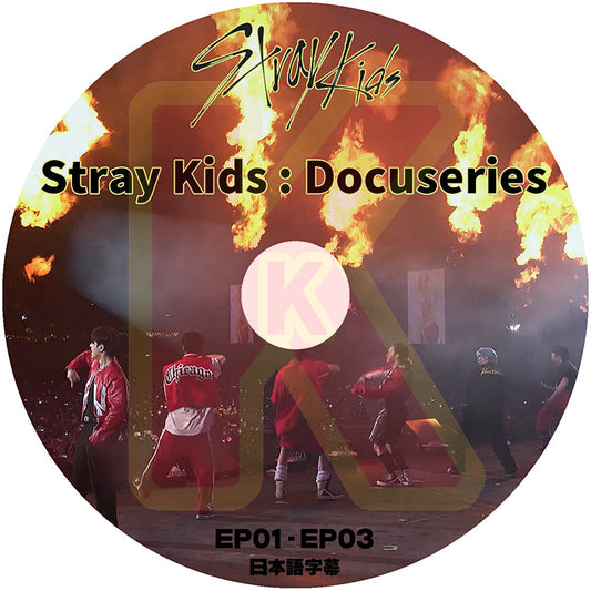 K-POP DVD STRAY KIDS : Docuserise EP01-EP03 日本語字幕あり Stray Kids ストレイキッズ KPOP DVD