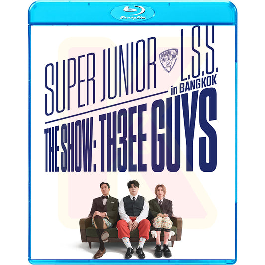 Blu-ray SUPER JUNIOR L.S.S. THE SHOW: Th3ee Guys 2024.02.04 日本語字幕あり スーパージュニアLSS イトゥク シンドン シウォン KPOP ブルーレイ