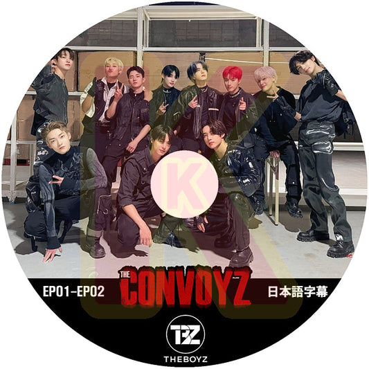 K-POP DVD THE BOYZ THE CONVOYZ EP01-EP02 日本語字幕あり THE BOYZ ザボーイズ サンヨン ジェイコブ ヨンフン ヒョンジェ ジュヨン ケビン ニュー キュー ハンニョン ソヌ エリック THE BOYZ KPOP DVD