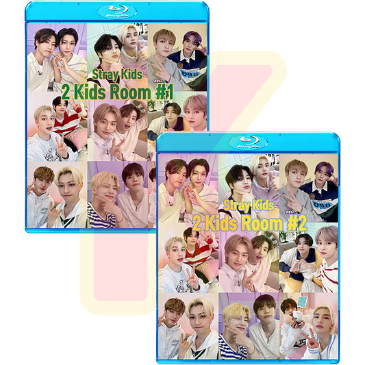 Blu-ray STRAY KIDS 2 Kids Room 2枚SET EP01-EP28 日本語字幕ありK-POP ブルーレイ ストレイキッズ  ブルーレイ