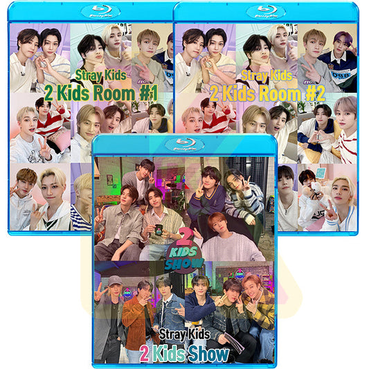 Blu-ray STRAY KIDS 2 Kids Room + Show 3枚SET 日本語字幕あり K-POP ブルーレイ ストレイキッズ  ブルーレイ