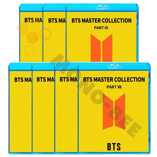 【Blu-ray】★ BTS 2021 MASTER Collection Part 1-Part 7 7 枚SET BTS 完全版- BTS 防弾少年団 バンタン [Blu-ray] - mono-bee