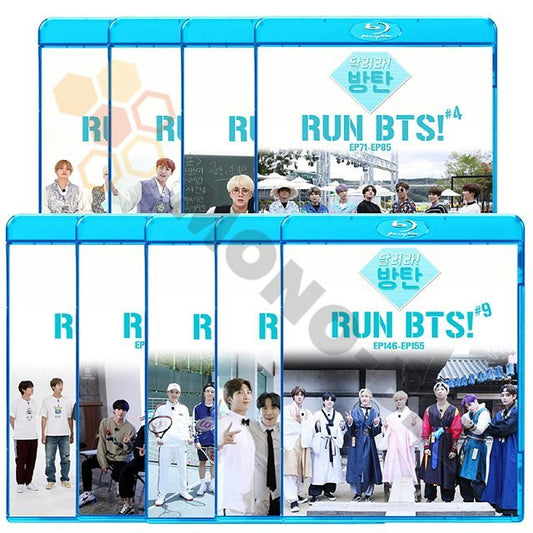 [Blu-ray] BTS 2021 RUN BTS #1-#9 9枚 SET(EP01-EP155) +Director's Cut (日本語字幕有) - BTS 防弾少年団 バンタン [Blu-ray] - mono-bee