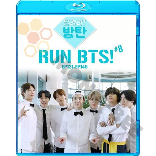 [Blu-ray] BTS - 韓国番組収録 RUN BTS! 走れ！防弾 #8 EP131 (日本語字幕有) - EP145 - BTS 防弾少年団 バンタン [Blu-ray] - mono-bee