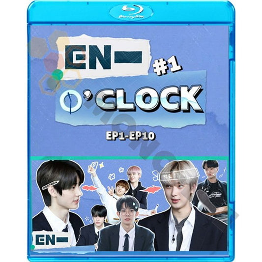 [Blu-ray] EN-HYPEN EN- O'CLOCK #1 EP01-EP10 (日本語字幕有) 韓国番組収録 -ENHYPEN 【K-POP Blu-ray 】 - mono-bee