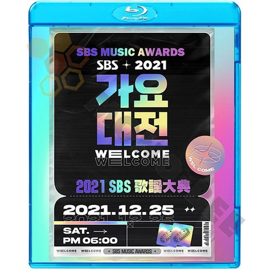 【K-POP Blu-ray ] 2021 SBS 歌謡大全 2021.12.25 ATEEZ /TXT/Stray Kids/aespa/NCT 127/NU'EST/THE BOYZ etc【K-POP Blu-ray] - mono-bee
