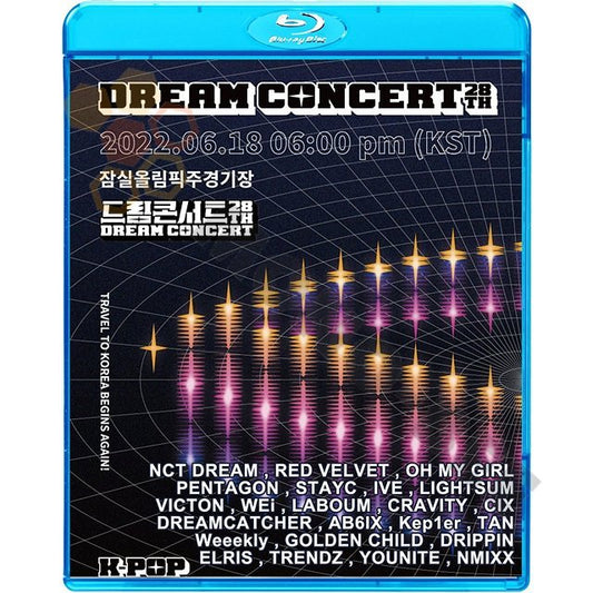 [K-POP Blu-ray] 28th DREAM CONCERT 2022.06.18 NCT DREAM/PENTAGON/Kep1er/AB6IX/NMIXX/IVE/TAN etc [K-POP Blu-ray] - mono-bee
