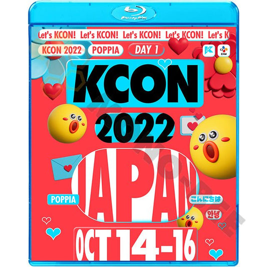 K-POP Blu-ray KCON 2022 in JAPAN 2022.10.14 - 2022.10.16 日本語字幕なし INI KIHYUN LE SSERAFIM NMIXX OCTPATH TNX TO1 VIVIZ 他 - mono-bee