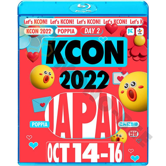 K-POP Blu-ray KCON 2022 IN JAPAN 2DAY 2022.10.15 ATBO DKZ Fromis_9 IVE JO1 New Jeans TXT ATEEZ Brave Girls DKB Kep1er TEMPEST NiziU ケイコン - mono-bee