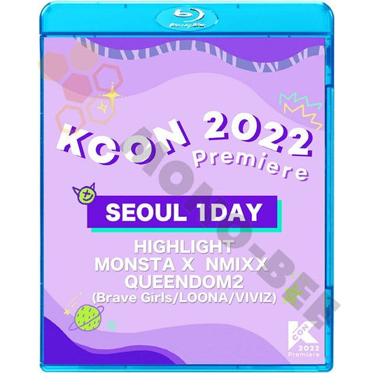 [K-POP Blu-ray] KCON2022 Premiere SEOUL 1DAY 2022.05.07 日本語字幕ありHIGHLIGHT/MONSTA X/NMIXX/QUEENDOM2 Blu-ray - mono-bee