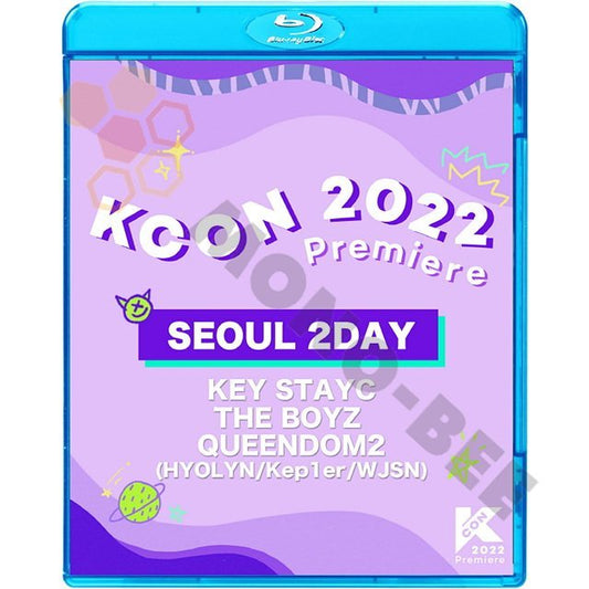 [K-POP Blu-ray] KCON2022 Premiere SEOUL 2DAY 2022.05.08 日本語字幕ありKEY/STAYC/THE BOYZ/QUEENDOM2(HYOLYN/Kep1er/WSJN)Blu-ray - mono-bee