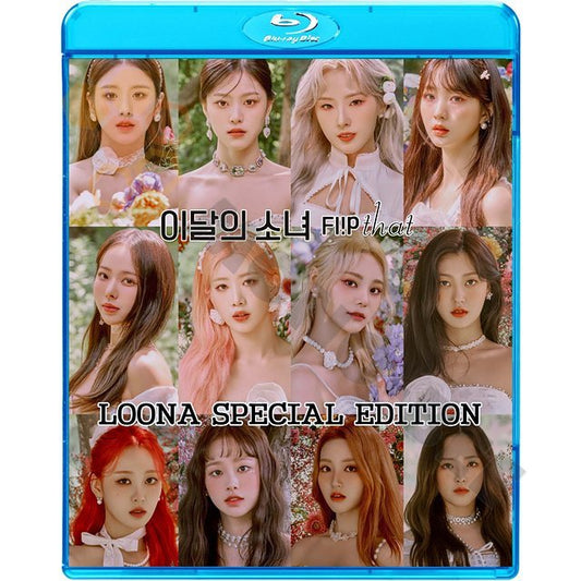 [K-POP Blu-ray] LOONA 2022 SPECIAL EDITION - FliP that- PTT/Voke/Why Not LOONA PV K-POP Blu-ray - mono-bee