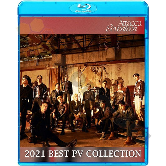 [K- POP Blu-ray] SEVENTEEN 2021 2nd BEST PV Collection - Attacca Seventeen - SEVENTEEN セブンティーン SEVENTEEN ブルーレイ - mono-bee
