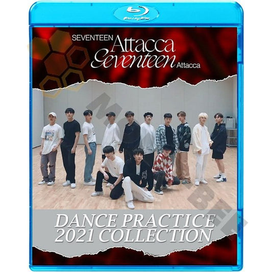 [K-POP Blu-ray] SEVENTEEN 2021 DANCE PRACTICE COLLECTION - Attacca Seventeen - セブンティーン セブチ SEVENTEEN ブルーレイ - mono-bee