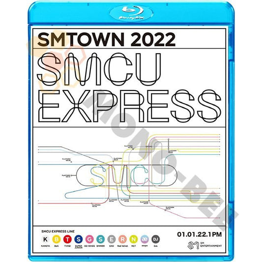 [K-POP Blu-ray] SMTOWN SMCU EXPRESS (2022.01.01) TVXQ/ SUPER JUNIOR /EXO/ GOT the beat/ NCT /Red Velvet/ SUPERM /etc [K-POP Blu-ray] - mono-bee