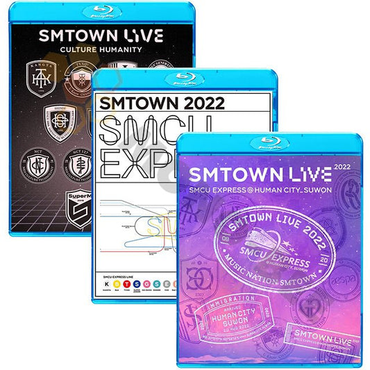 [K-POP Blu-ray] SMTOWN SMCU EXPRESS @ HUMAN CITY - 3 枚セット SMTOWNLIVE [K-POP Blu-ray] - mono-bee