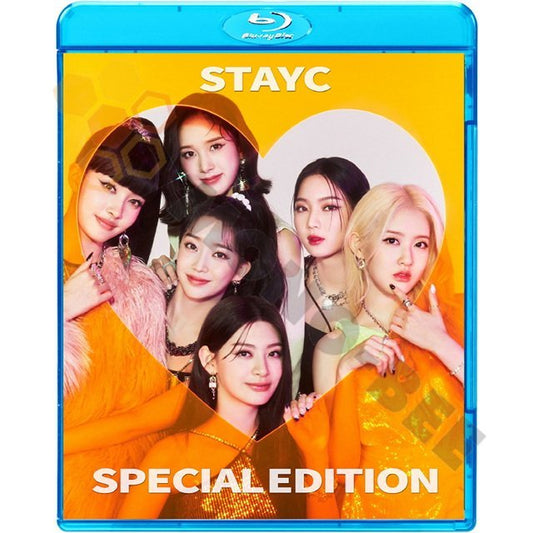 [K-POP Blu-ray ] STAYC 2022 SPECIAL EDITION - Young Luv /RUN2U /SLOW DOWN STAYC 音楽収録 Blu-ray PV KPOP Blu-ray - mono-bee