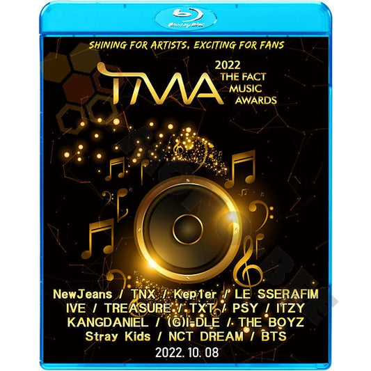 K POP Blu Ray The Fact Music Awards TMA AWARDS 2022 2022.10.08 日本語字幕なし ミュージック アワード 授賞式 祭典 - mono-bee