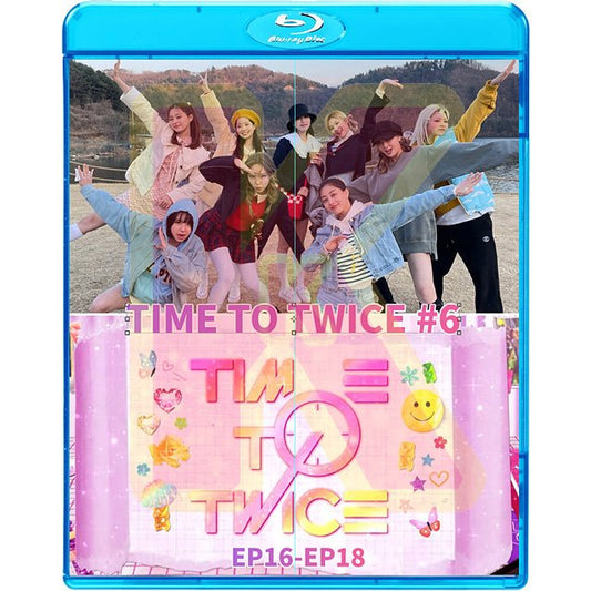 【K-POP Blu-ray ] TWICE - TIME TO TWICE #6 (EP16 - EP18) 日本語字幕有 - TWICE トゥワイス【K-POP Blu-ray] - mono-bee