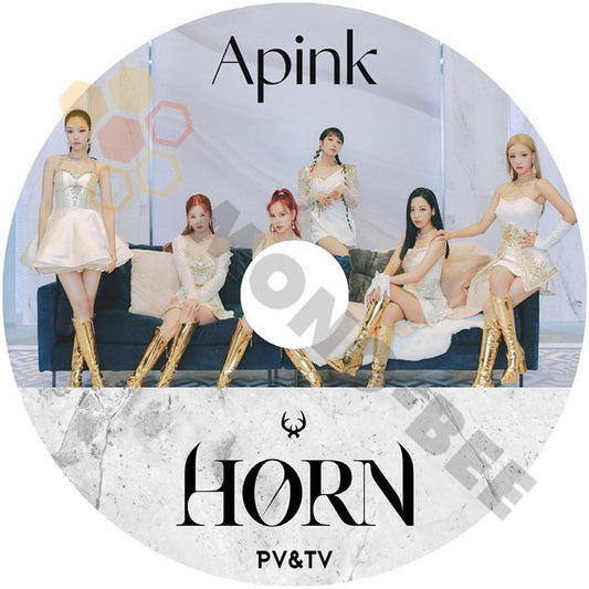 [K-POP DVD] Apink 2022 PV&TV COLLECTION - HORN - Apink エーピンク 音楽収録DVD PV KPOP DVD - mono-bee