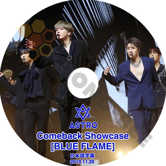 K-POP DVD ASTRO Comeback Showcase【BLUE FLAME】2019.11.20 (日本語字幕有) - ASTRO アストロ 韓国番組収録DVD - mono-bee