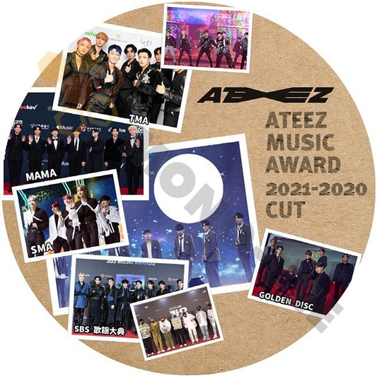 [K-POP DVD] ATEEZ MUSIC AWARD 2021- 2020 CUT - ATEEZ エーティーズ 韓国番組収録 ATEEZ KIDS DVD - mono-bee