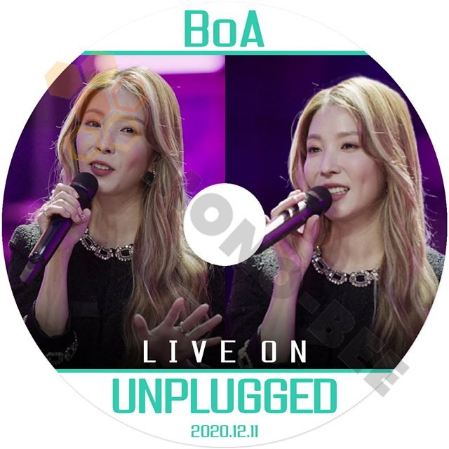 [K-POP DVD] BOA LIVE UNPLUGGED 2020.12.11 BOA ボア 韓国番組収録DVD BoA KPOP DVD - mono-bee
