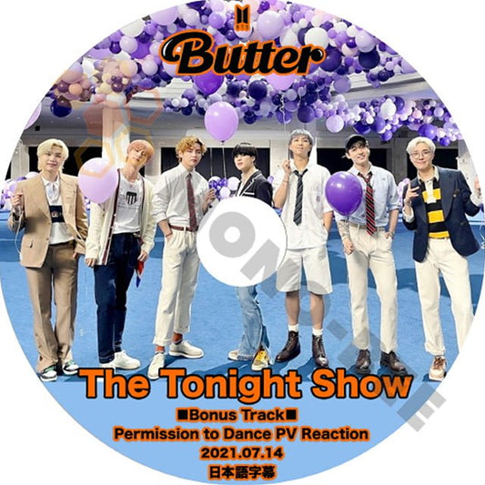 【K-POP DVD] BTS-{The Tonight Show} Permission to Dance PV Reaction(日本語字幕有)21.07.14- BTS 防弾少年団 バンタン [K-POP DVD] - mono-bee