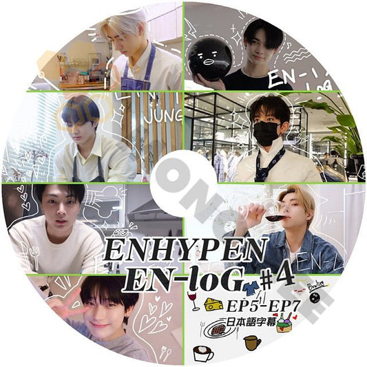 [K-POP DVD] ENHYPEN EN-TER #4 EP61 - EP80 日本語字幕あり ENHYPEN エンハイフン ENHYPEN KPOP DVD - mono-bee