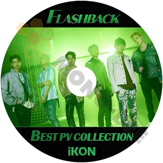[K-POP DVD] iKON 2022 BEST PV COLLECTION - FLASHBACK - iKON アイコン PV KPOP DVD - mono-bee