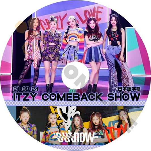 [K-POP DVD] ITZY COMEBACK SHOW -OUT NOW 2021.09.24 日本語字幕あり- ITZY イッジ イェジ リア リュジン チェリョン ユナ KPOP DVD - mono-bee