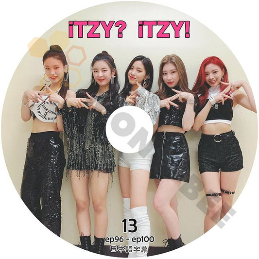 [K-POP DVD] ITZY iTZY? iTZY! #13 EP96 - EP100 日本語字幕あり ITZY イッジ イェジ リア リュジン チェリョン ユナ ITZY KPOP DVD - mono-bee