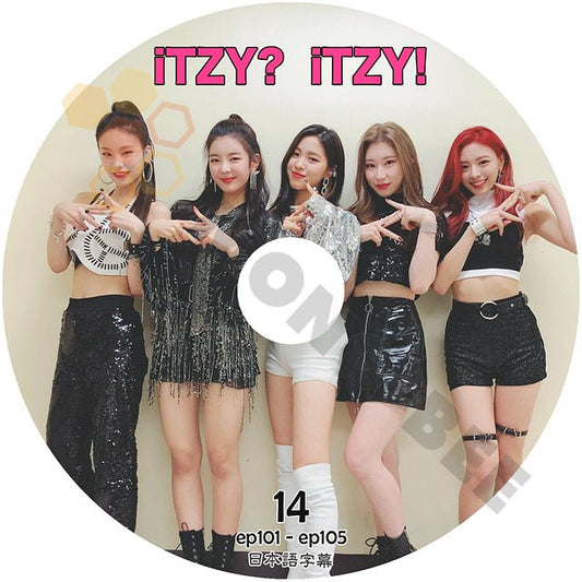 [K-POP DVD] ITZY iTZY? iTZY! #14 EP101 - EP105 日本語字幕あり ITZY イッジ イェジ リア リュジン チェリョン ユナ ITZY KPOP DVD - mono-bee