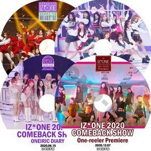 【K-POP DVD] IZ*ONE -2019,2020 IZ*ONE COMEBACK SHOW 4枚SET(日本語字幕有) IZ*ONE- アイズワン PRODUCE48 IZ*ONE DVD - mono-bee
